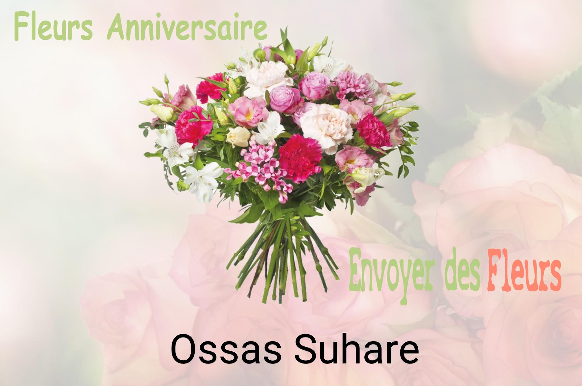 Bouquet de fleurs d’anniversaire livré à Ossas-Suhare